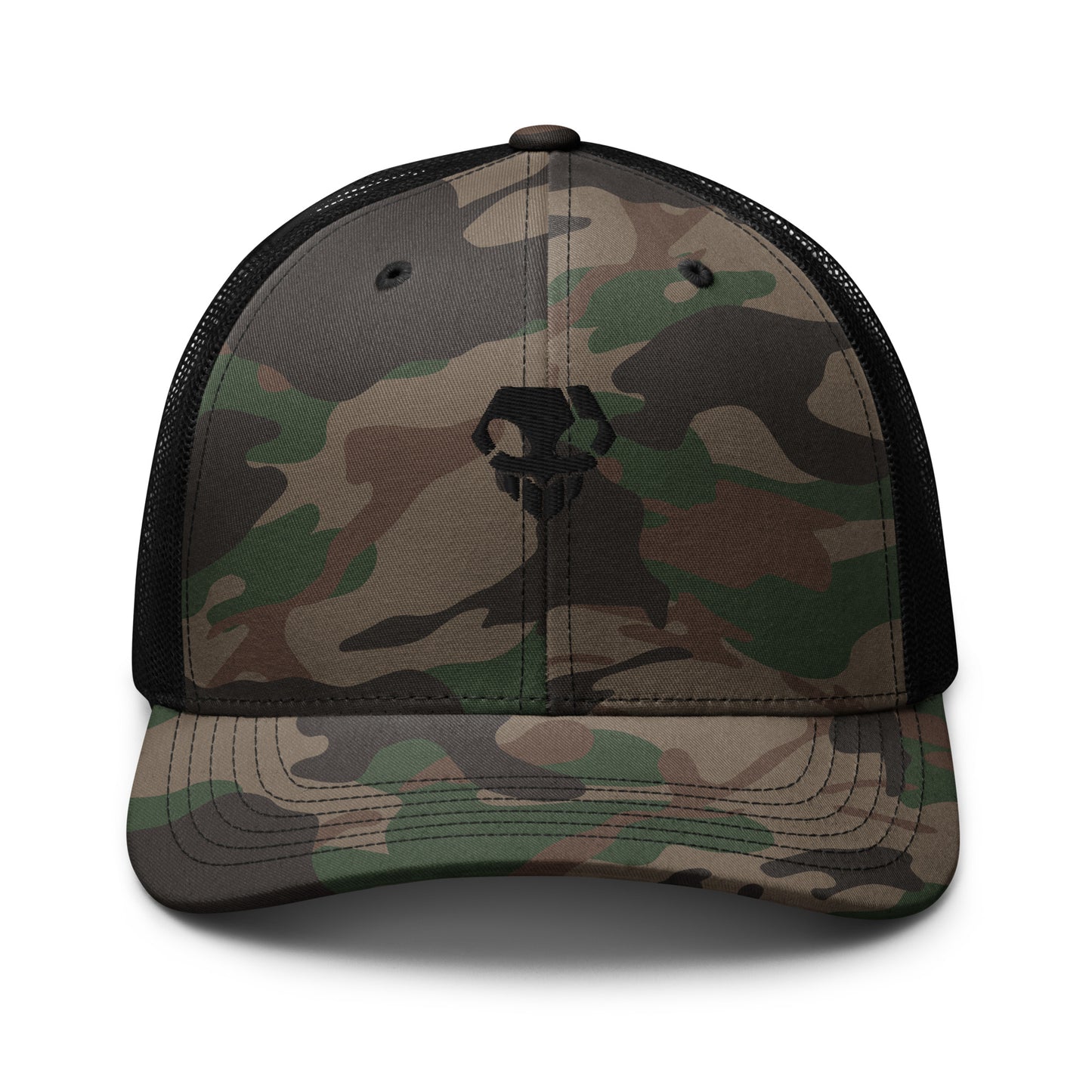 Anime Soul Reaper Inspired Hat Embroidered Military Camouflage Cap - Anime Merch Shop