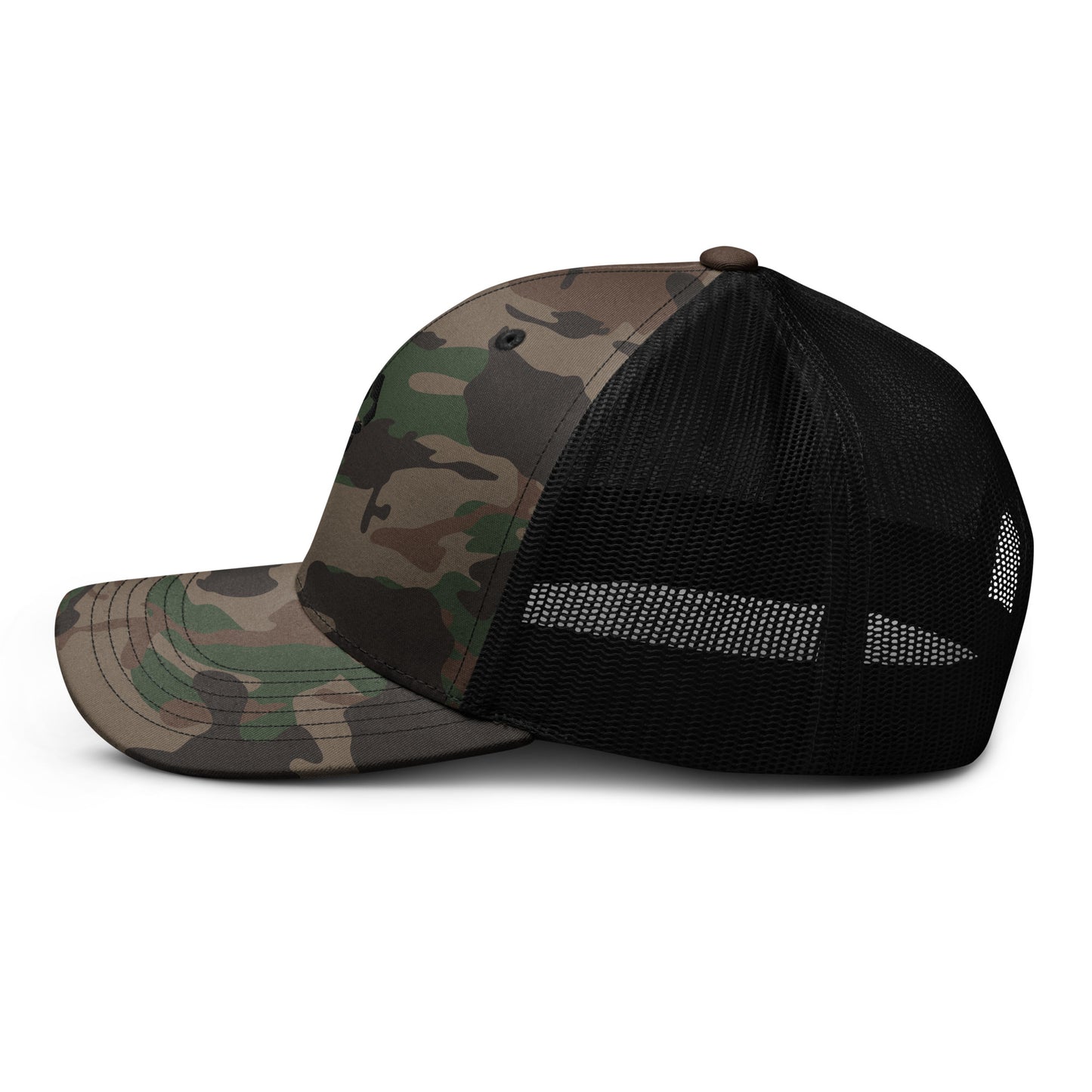 Anime Soul Reaper Inspired Hat Embroidered Military Camouflage Cap - Anime Merch Shop