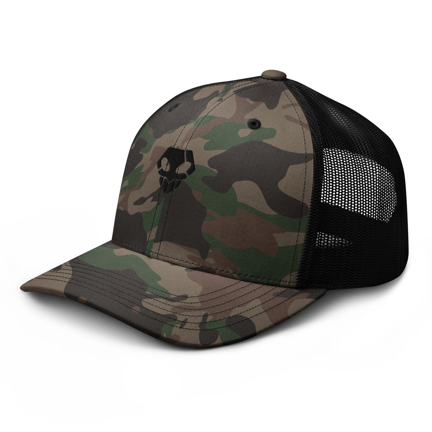 Anime Soul Reaper Inspired Hat Embroidered Military Camouflage Cap - Anime Merch Shop