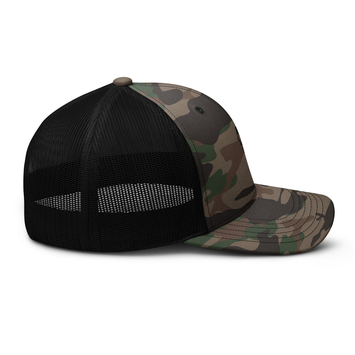 Anime Soul Reaper Inspired Hat Embroidered Military Camouflage Cap - Anime Merch Shop