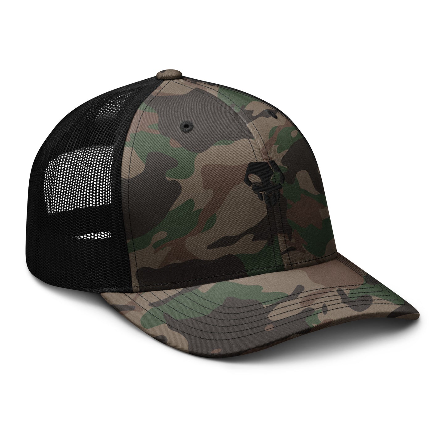 Anime Soul Reaper Inspired Hat Embroidered Military Camouflage Cap - Anime Merch Shop