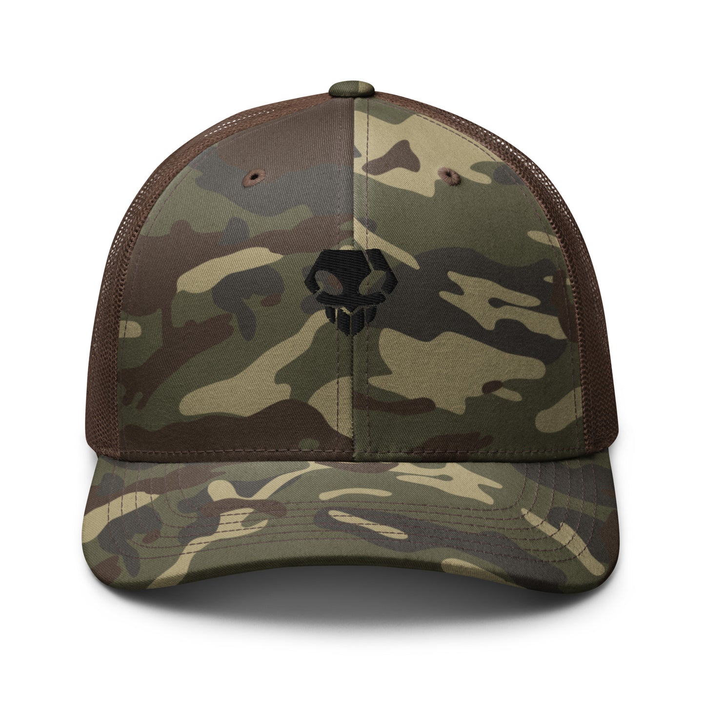Anime Soul Reaper Inspired Hat Embroidered Military Camouflage Cap - Anime Merch Shop