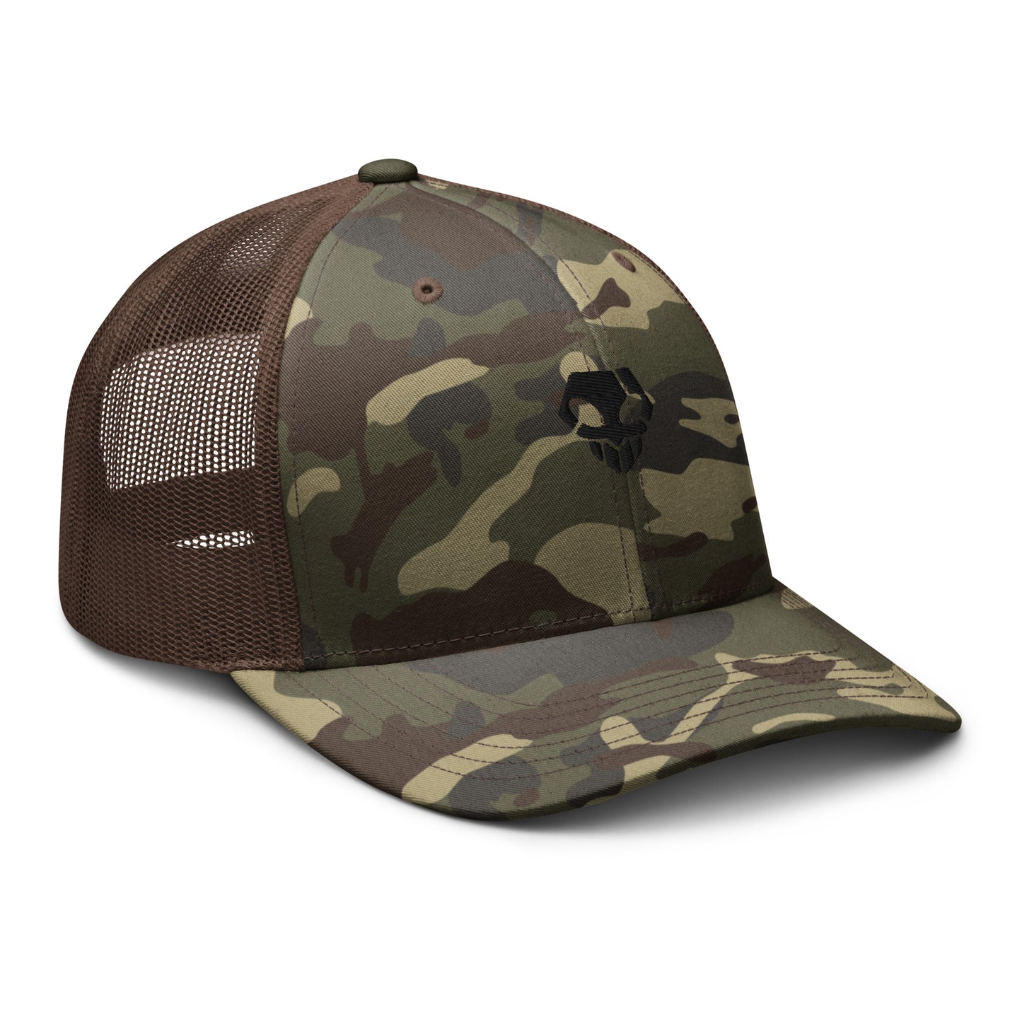 Anime Soul Reaper Inspired Hat Embroidered Military Camouflage Cap - Anime Merch Shop