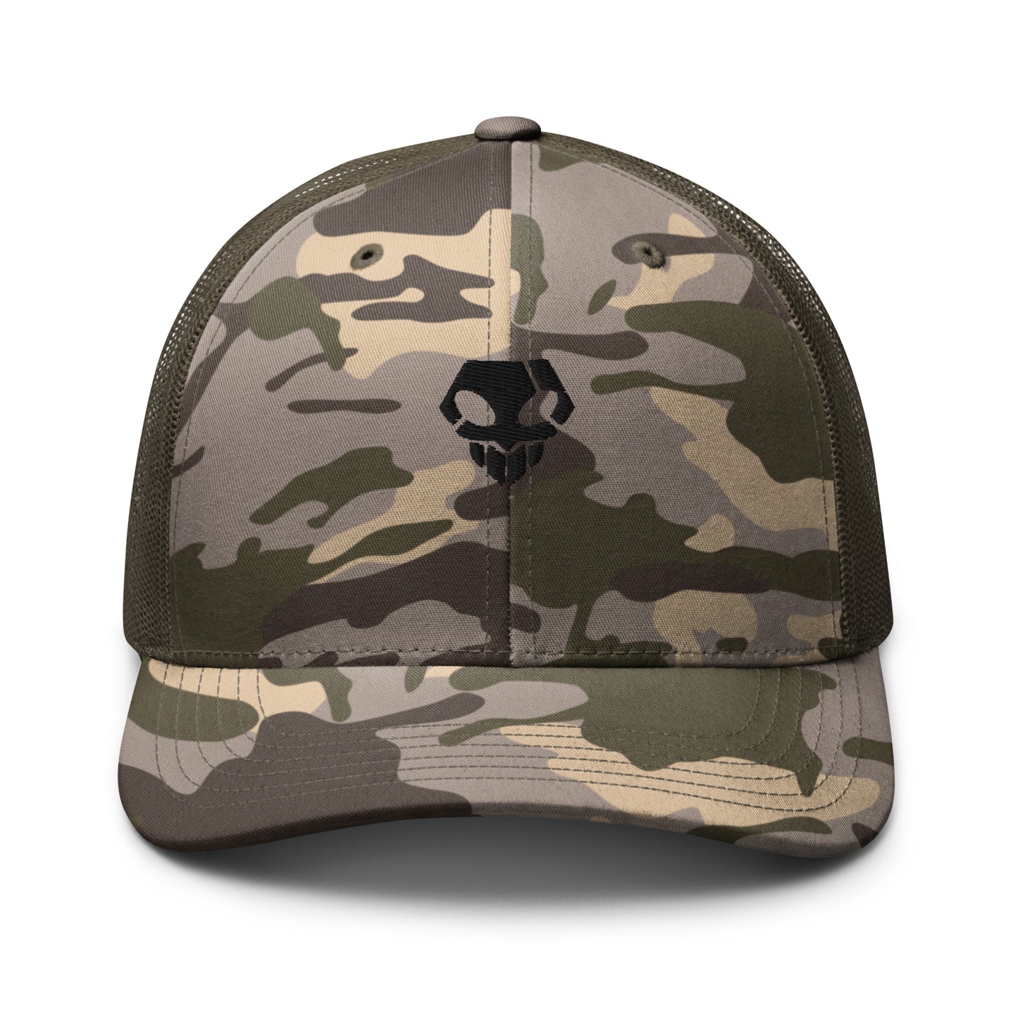 Anime Soul Reaper Inspired Hat Embroidered Military Camouflage Cap - Anime Merch Shop