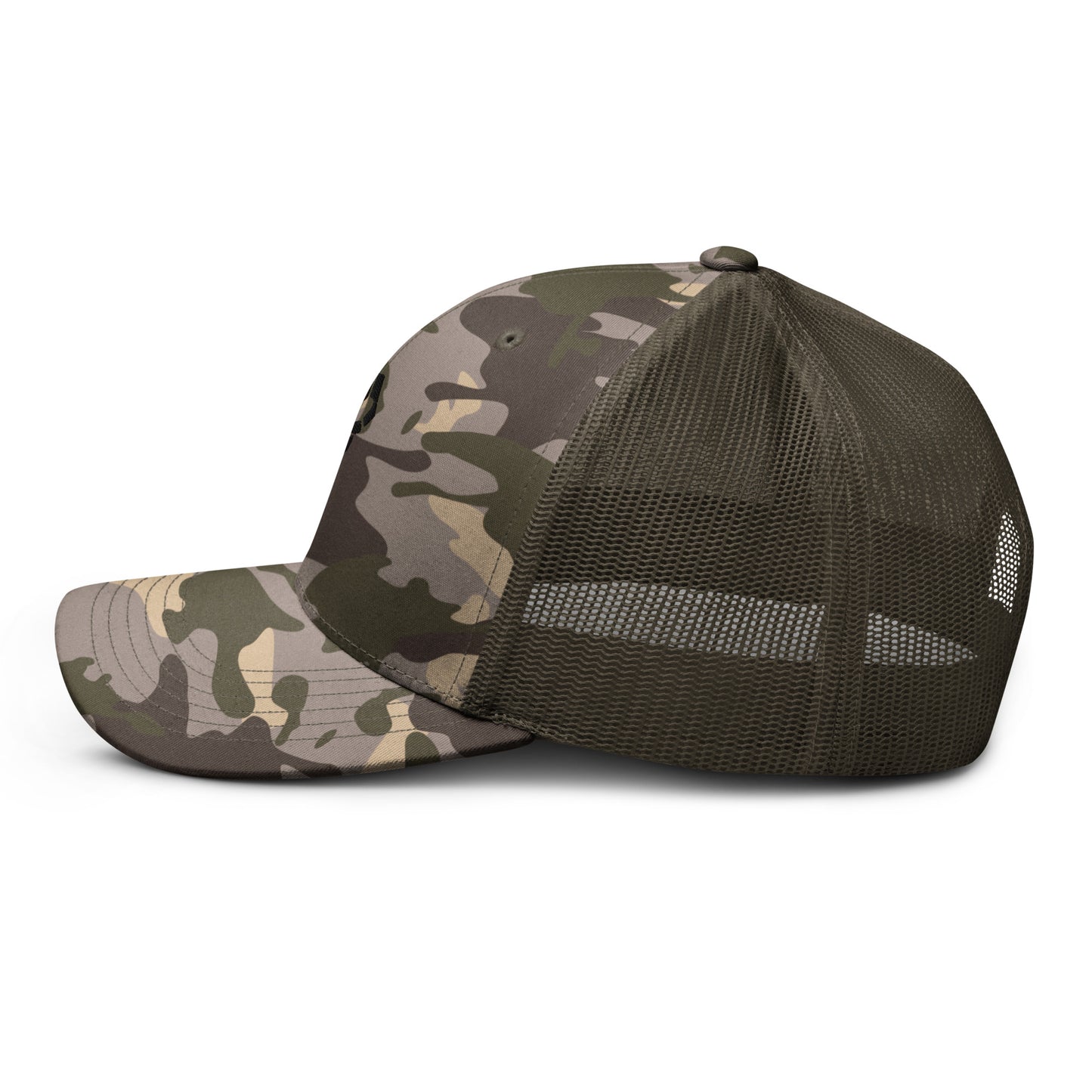 Anime Soul Reaper Inspired Hat Embroidered Military Camouflage Cap - Anime Merch Shop