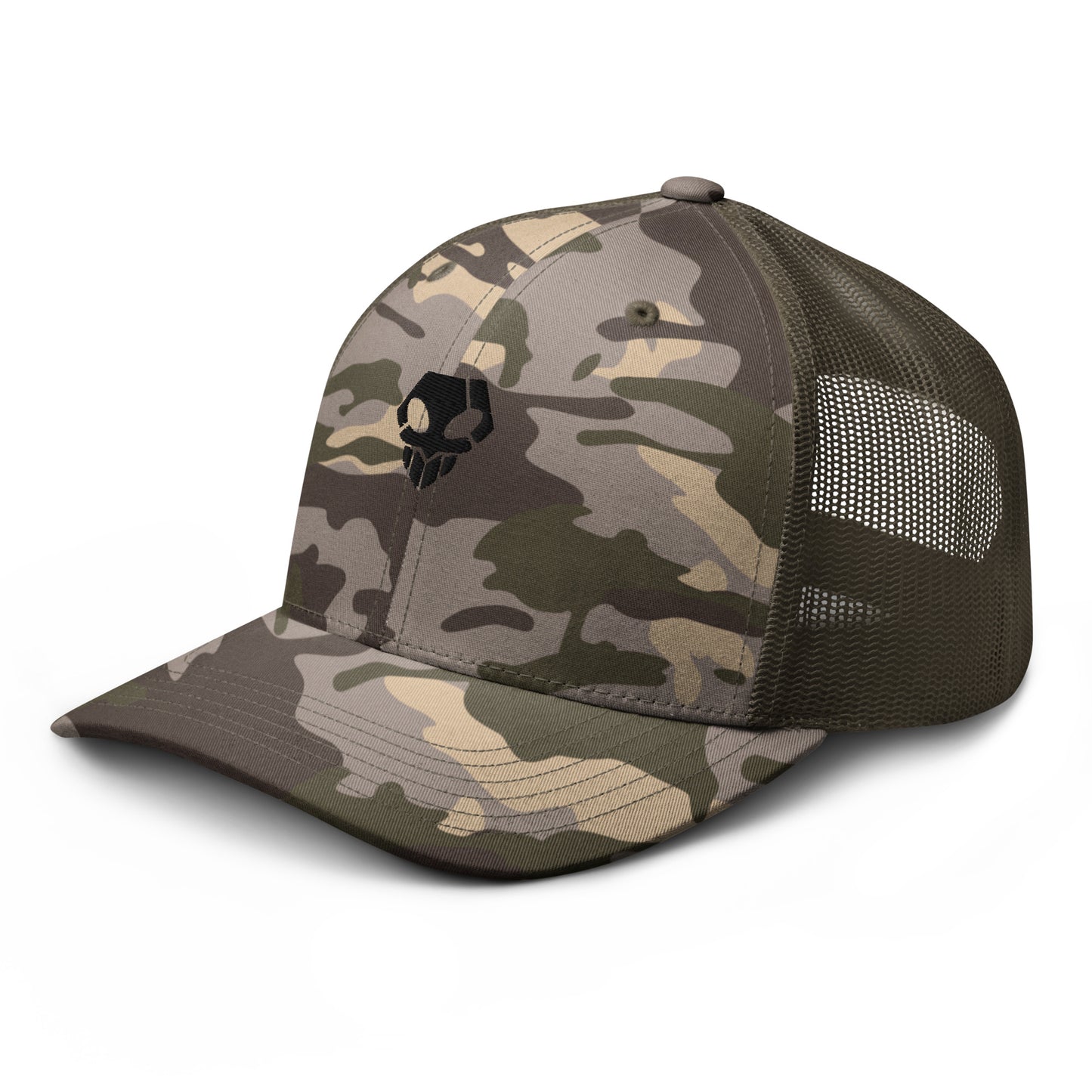 Anime Soul Reaper Inspired Hat Embroidered Military Camouflage Cap - Anime Merch Shop