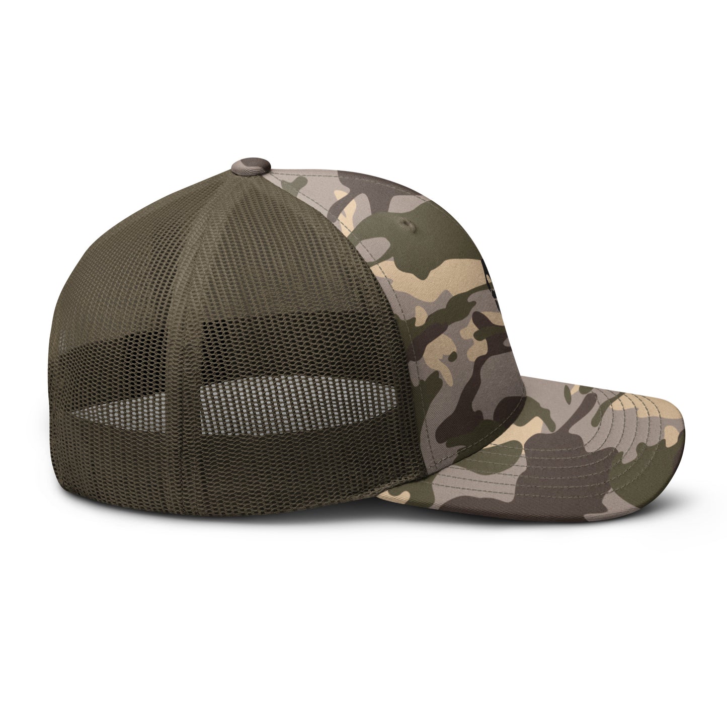 Anime Soul Reaper Inspired Hat Embroidered Military Camouflage Cap - Anime Merch Shop