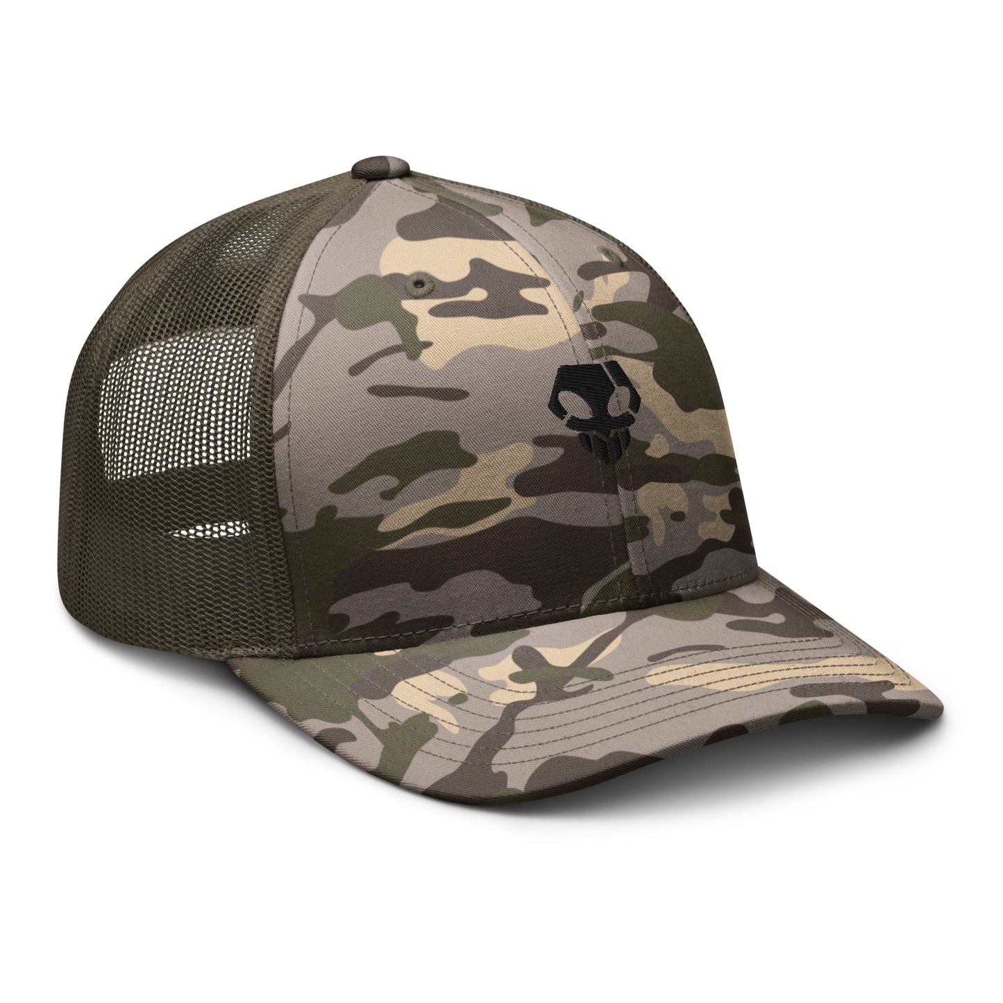 Anime Soul Reaper Inspired Hat Embroidered Military Camouflage Cap - Anime Merch Shop
