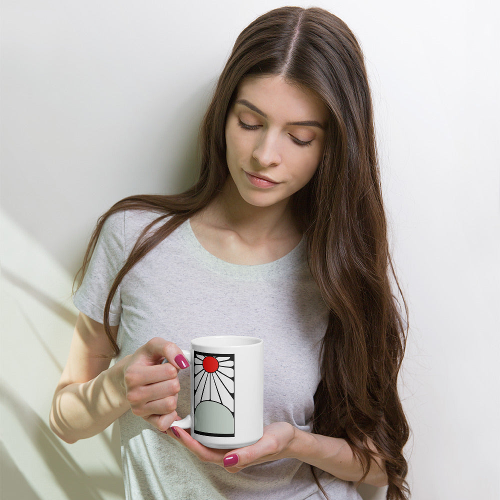 Demon Slayer Anime Hanafuda Tanjiro Inspired Earrings Design - Coffee, Tea Mug - Anime Merch Shop